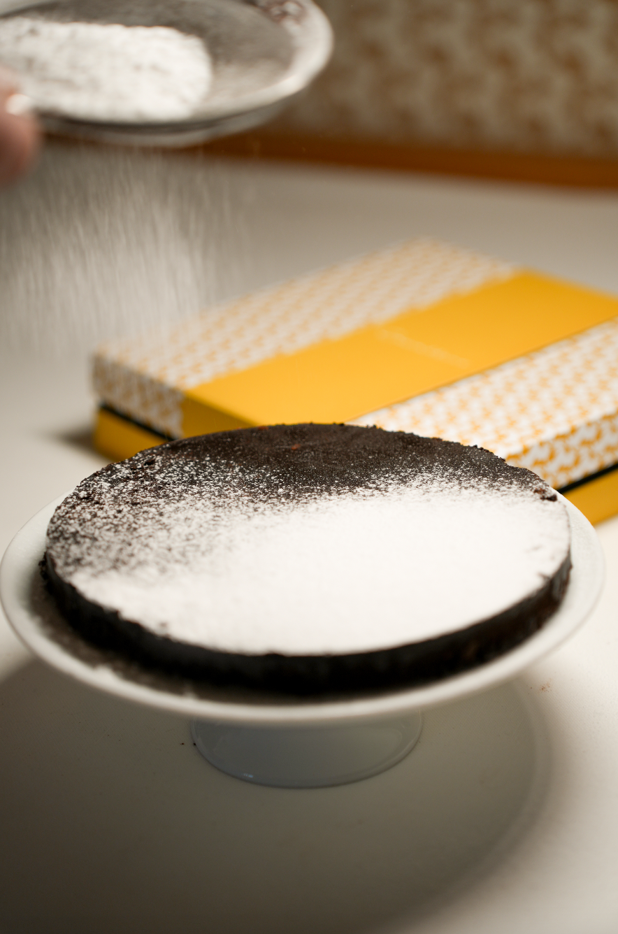 Torta al cioccolato Dettaglio