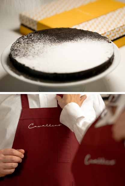 Cavallino Holiday Selections - 1 Torta al cioccolato, 1 Grembiule da cucina