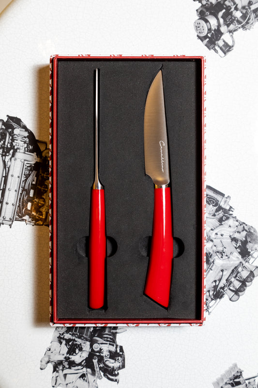 Set of 2 steak knives 