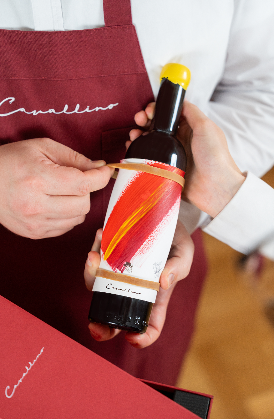 Velocità Rossa Passito Nanì, Edizione limitata 1/550 Dettaglio 2